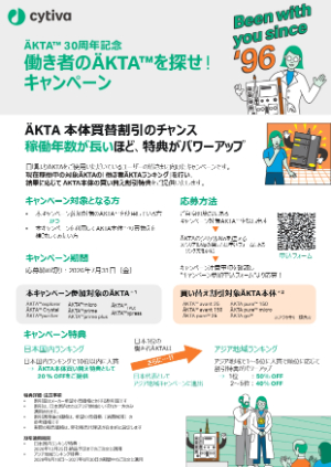 【Cytiva】ÄKTA 30周年記念キャンペーン
